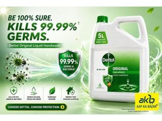 Dettol 5 Liter Hand Wash for Home and Office Hygiene