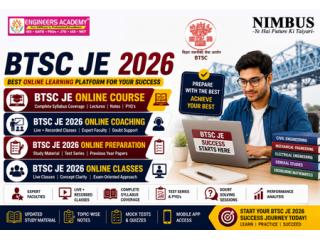 Best Platform for BTSC JE 2026 Online Preparation