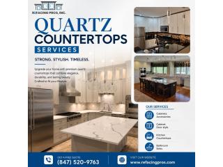 Affordable Quartz Countertop Resurfacing in Chicago