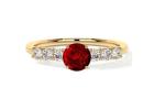 Beautiful Lab Ruby Ring for Everyday Wear or Special Occasions