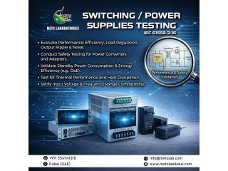 Switching and Power Supplies Testing Services