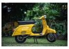 Vespa Piaggio 150 Super Yellow Classic 2Stroke Vintage