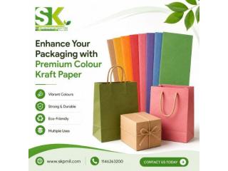 Reliable Colour Kraft Paper Manufacturers for Retail & Packaging Industries