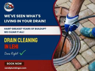 Professional Drain Cleaning Services in Lehi By S&L Plumbing Co.