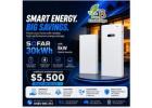 30kWh Solar Battery Storage System – Fully Installed $5,500  
