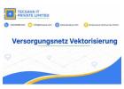 Versorgungsnetz Vektorisierung – Präzise Digitalisierung von Netzdaten mit Tecsava