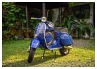 Vespa SS90 Blue Edition ,Restored by Scooter99
