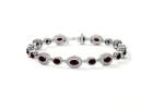 Design Natural Ruby Tennis Bracelet