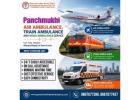 Panchmukhi Train Ambulance Services in Delhi- chances of discomfort are contained