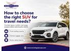 Rent SUV Car Dubai for Comfortable City and Road Travel Service