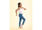Girls Jeggings by Go Colors – Everyday Comfort with Trendy Style
