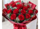 Red Rose Bouquet | Fresh Flower Delivery in Okotoks 