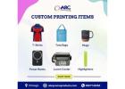 Custom Printed Items for Professional Brand Promotion