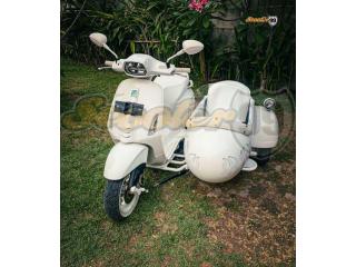 Sidecar Kit for Vespa Sprint Sport 150 JUSTIN BIEBER X VESPA