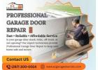 Professional Garage Door Repair – Fast & Reliable Service