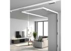 Surface Track Light 2 Meter Black White for Modern Lighting Systems