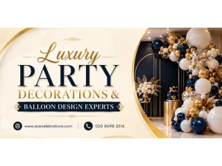 Luxury Party Decorations & Balloon Design Experts