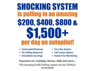 Automatic Cash Profits Daily - $200, $400, $800, $1500 + Per Sale on Autopilot!!!