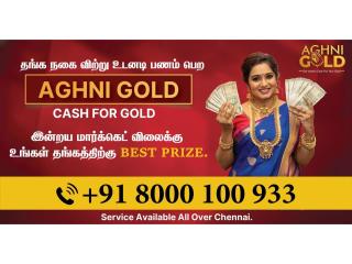 Best Place to Sell Gold in T Nagar | Highest Gold Rate & Instant Cash – Aghni Gold