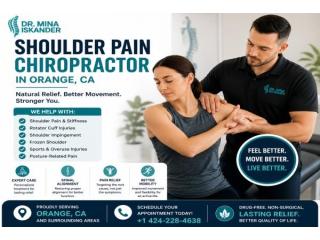 Shoulder Pain Chiropractor Service in Orange, CA