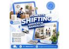 Domestic Shifting Services in Bangalore | Bangalore Packers and Movers