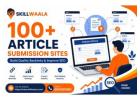 Article Submission Websites for Content Marketing and SEO – Skillwaala