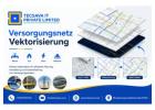 Präzise Versorgungsnetz-Vektorisierung für digitale Infrastruktur