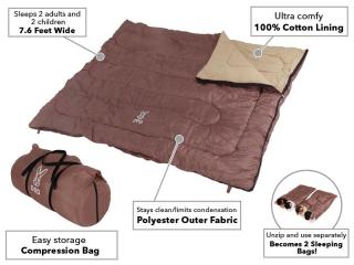 Stay Comfortable with an Extra Large Sleeping Bag