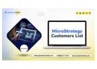 MicroStrategy Customers List