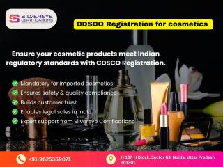 CDSCO Registration for Cosmetics