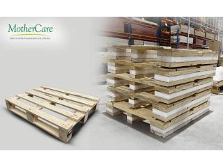 Experienced Pinewood Pallets Manufacturer - Mothercare Packaging