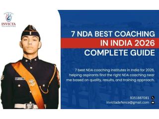 7 NDA Best Coaching in India 2026 – Complete Guide