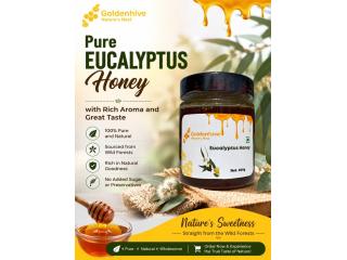 Pure Eucalyptus Honey with Rich Aroma and Great Taste