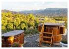 Japanese Style Soaking Tub by Northern Lights Cedar Tubs 