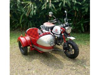Sidecar Kit for Honda Monkey 125 by Scooter99 Ready to Ride