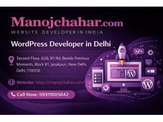 Experienced WordPress Developer in Delhi for Custom Projects