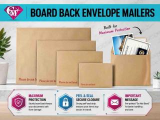 Board Backed Envelopes for Secure and Professional UK Mailing