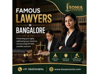 Famous Lawyers in Bangalore