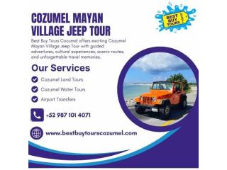 Book Cozumel Jeep Tour Online for Island Adventures