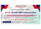 2 Lac+ Indian B2B Companies for Lead Generation