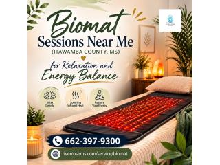 Biomat Sessions Near Me (Itawamba County, MS) for Relaxation and Energy Balance