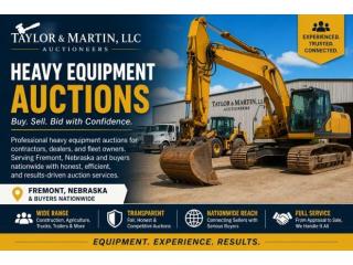 Heavy Equipment Auctions for Contractors and Fleet Owners