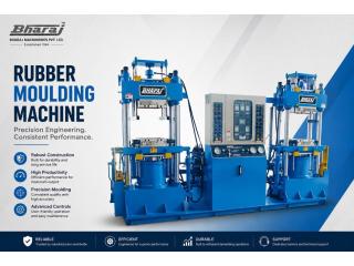 Buy High-Performance Rubber Moulding Machines from Bharaj