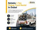 ???? Reliable 1 Ton Pickup Truck Rental in Dubai  – Call: 00971586718209!