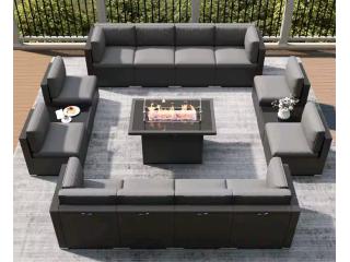 15-Piece Modular Patio Conversation Set