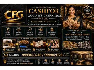 Looking for the Highest Cash for Gold in Lajpat Nagar Today?