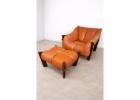 Percival Leather Sofa Set