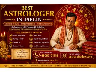 Best Astrologer in Iselin – Astrologer Pandit Sahadev for Love, Marriage & Career Guidance
