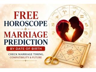 Free Horoscope Marriage Prediction by Date of Birth – Check Marriage Timing