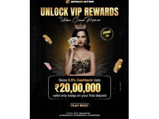 Unlock VIP Rewards with spin24star – Cashback Up to ₹20,00,000